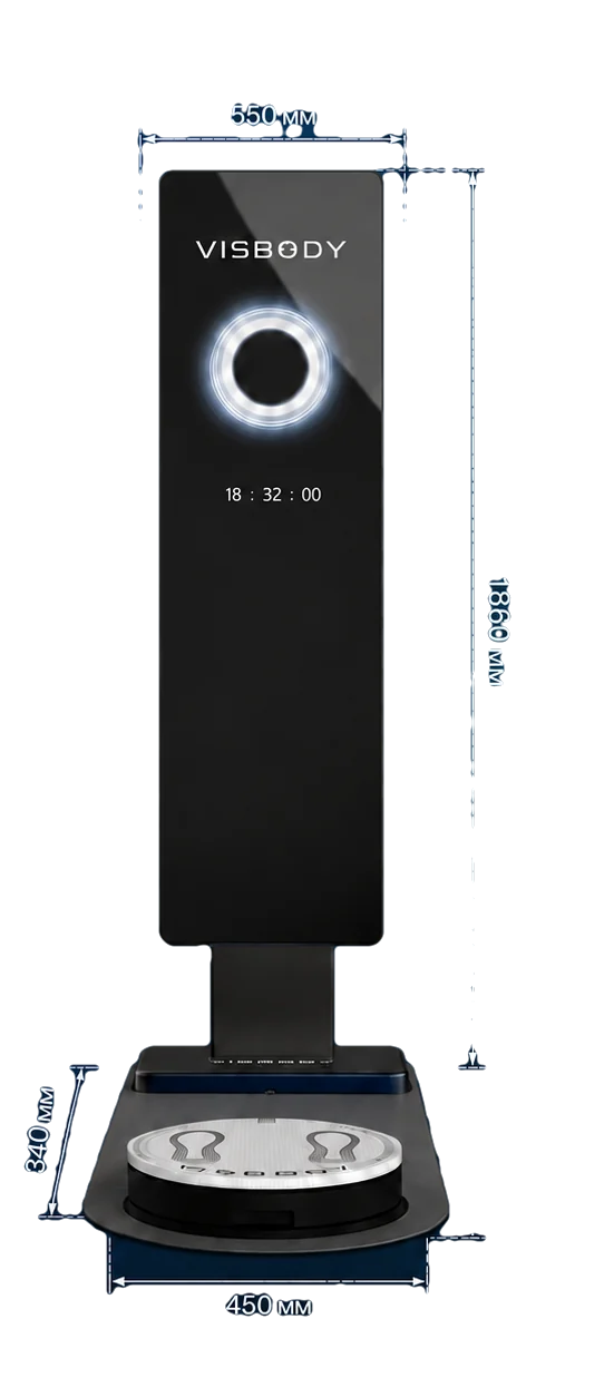 Габаритные размеры Visbody M30