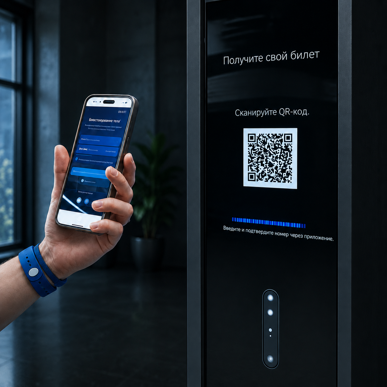 Доступ к результатам Visbody M30 по QR-коду