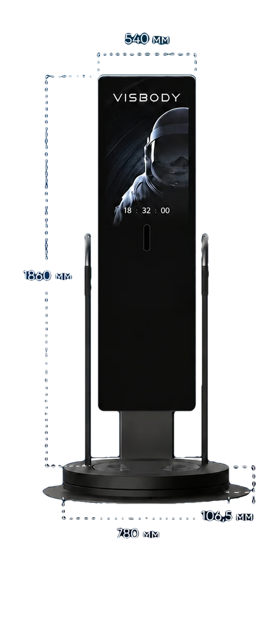 Габаритные размеры Visbody M60